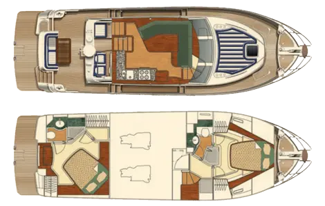 Boat Interior Living